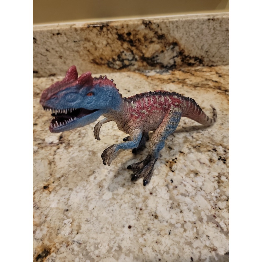 Allosaurus Figure Carnivorous Dinosaur Model Toy 12" Color Working Jaw Detailed